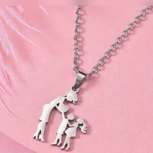 3for$20 Mother Son Daughter Pendant Necklace Women's adjustable Necklace